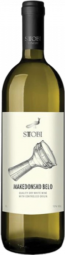 Вино Stobi, Makedonsko Belo