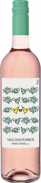 Вино Vale Dos Pombos полусухое розовое 0.75 л