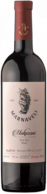 Вино Мукузани Марнавели 0.75 л