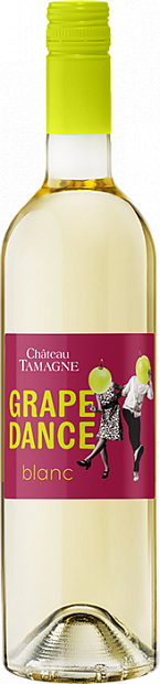 Вино Chateau Tamagne Grape Dance 0.75 л полусухое белое