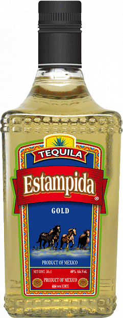 Текила Tequila Estampida Gold 0.5 л