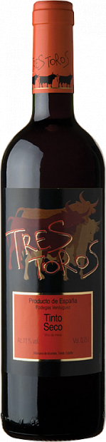 Вино Tres Toros Tinto Seco 0.75 л