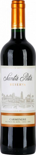 Вино Carmenere Reserva Santa Rita 0.75 л