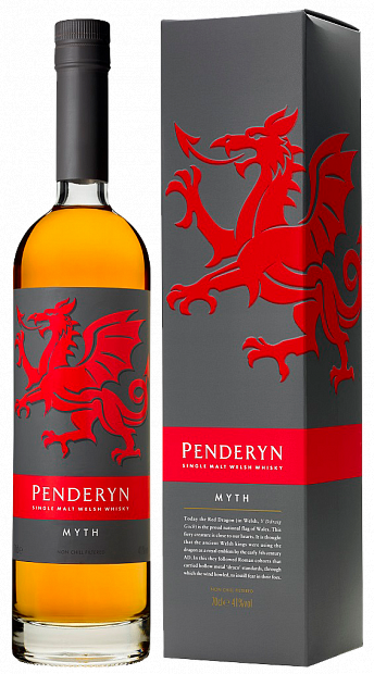 Виски Penderyn Myth, в подарочной упаковке 0.7 л
