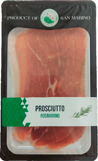 Мясо Окорок с/в Prosciutto Crudo San Marino с розмарином