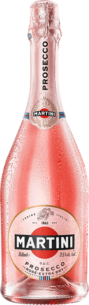 Игристое вино Martini Prosecco Rose 0.75 л
