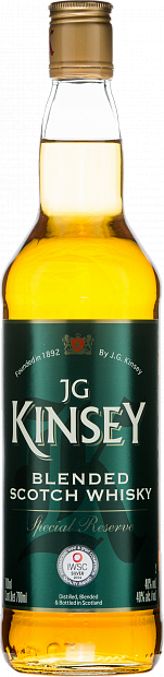 Виски Kinsey Blended Scotch Whisky 0.7 л