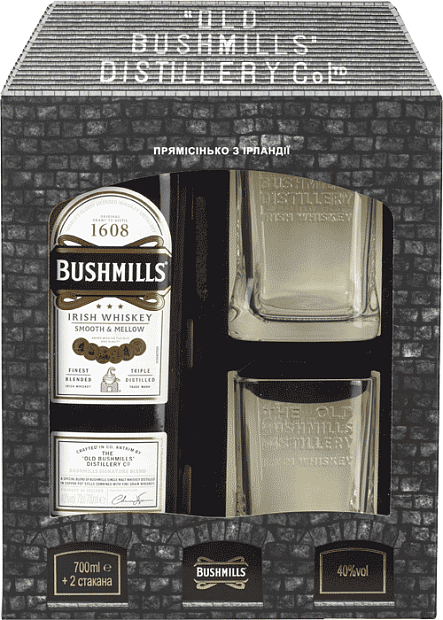 Виски bushmills в подарочной упаковке. Виски "Bushmills " Irish Honey, 0.7 л. Виски Bushmills Original 1 л. Виски Бушмилс ориджинал 0.7. Bushmills Original 1 l + 2 стакана.