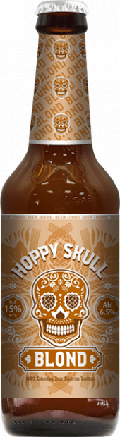 Светлое пиво Hoppy Skull Blond 0.45 л