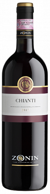 Вино Zonin Chianti 0.75 л