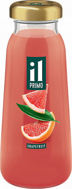 Сок грейпфрутовый с мякотью восстановленный IL PRIMO 0.2 л