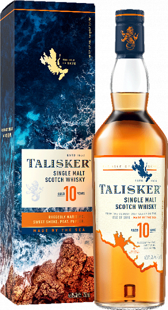 Виски Talisker, 10 летней выдержки 0.75 л