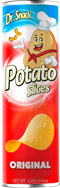 Чипсы Potato Slices Original Dr.Snack