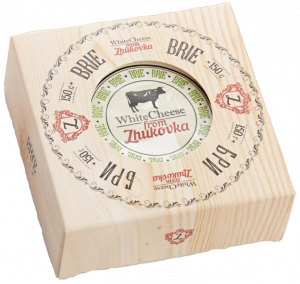 Сыр мягкий Бри White Cheese From Zhukovka 150гр