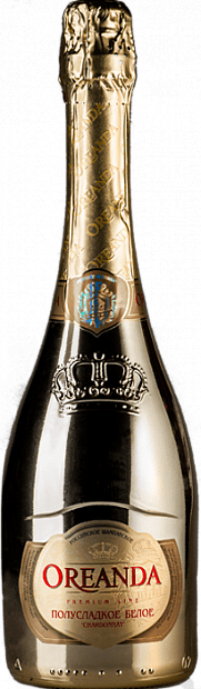 Игристое вино Шампанское Российское Oreanda Chardonnay 0.75 л
