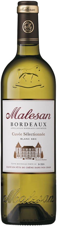 Malesan Bordeaux Cuvee Selectionnee white