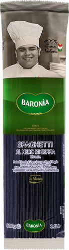 Макароны Спагетти с чернилами каракатицы SPAGHETTI NERO SEPPIA