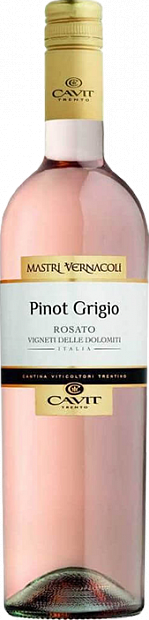 CAVIT · Mastri Vernacoli Pinot Grigio Rosato