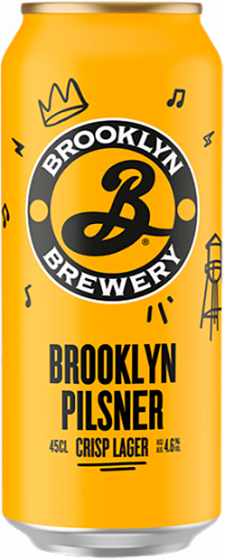 Светлое пиво Brooklyn Pilsner 0.45 л