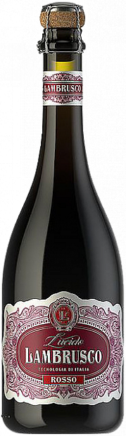 Игристое вино Lucido, Lambrusco Rosso 0.75 л