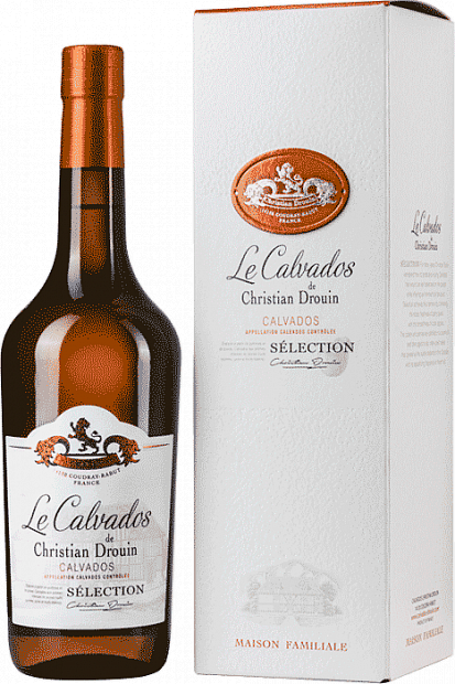 Кальвадос Christian Drouin Calvados Selection, в подарочной упаковке 0.7 л