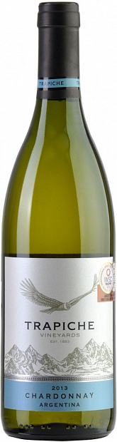 Вино Trapiche Vineyards Chardonnay 0.75 л