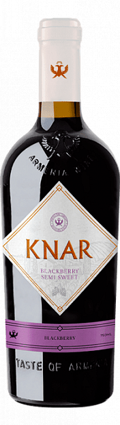 Винный напиток Knar Blackberry Semisweet 0.75 л