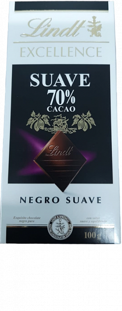 Шоколад Горький Lindt Excellence 70% cacao chocolate 